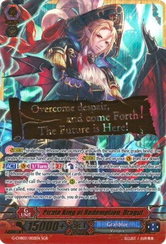 Image for Pirate King of Redemption, Dragut (SGR) (G-CHB03: Rummy Labyrinth Under the Moonlight) (G-CHB03/002EN) - Cardfight Vanguard