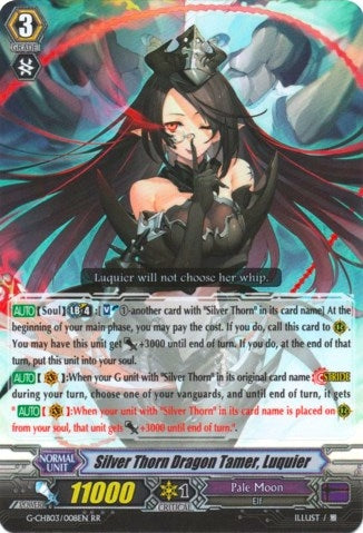 Image for Silver Thorn Dragon Tamer, Luquier (G-CHB03: Rummy Labyrinth Under the Moonlight) (G-CHB03/008EN) - Cardfight Vanguard