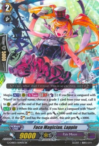 Image for Face Magician, Lappin (G-CHB03: Rummy Labyrinth Under the Moonlight) (G-CHB03/009EN) - Cardfight Vanguard