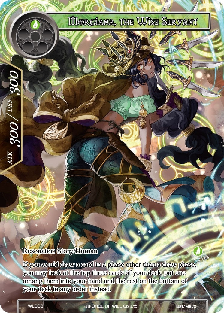 Image for Morgiana, the Wise Servant (Promo Cards) (WL003) - Force of Will