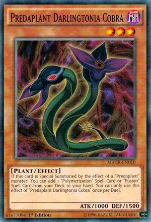 Image for Predaplant Darlingtonia Cobra (Maximum Crisis) (MACR-EN010) - YuGiOh