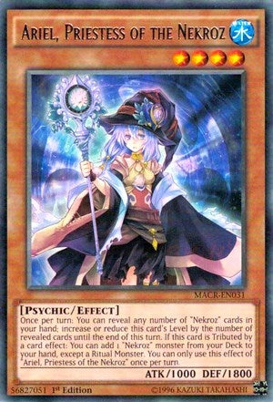 Image for Ariel, Priestess of the Nekroz (Maximum Crisis) (MACR-EN031) - YuGiOh