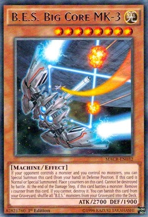 Image for B.E.S. Big Core MK-3 (Maximum Crisis) (MACR-EN032) - YuGiOh