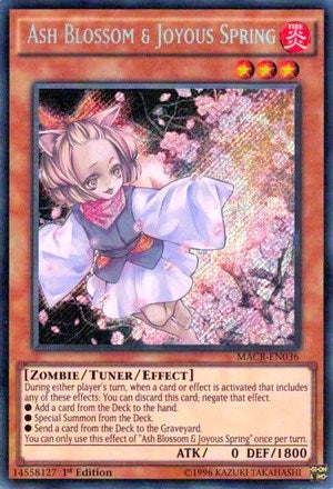Image for Ash Blossom & Joyous Spring (Maximum Crisis) (MACR-EN036) - YuGiOh