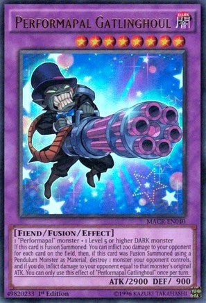 Image for Performapal Gatlinghoul (Maximum Crisis) (MACR-EN040) - YuGiOh