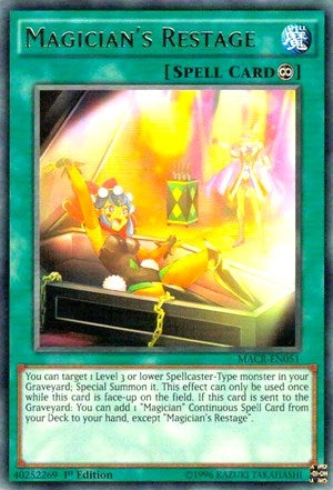Image for Magician's Restage (Maximum Crisis) (MACR-EN051) - YuGiOh