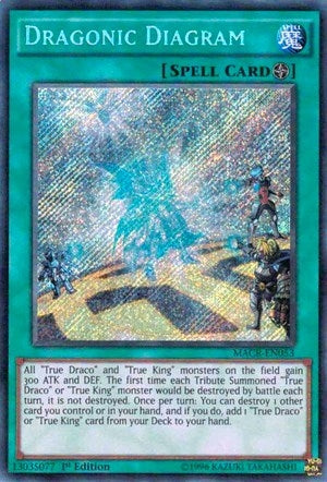 Image for Dragonic Diagram (Maximum Crisis) (MACR-EN053) - YuGiOh