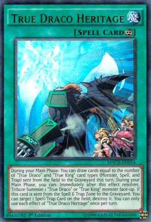 Image for True Draco Heritage (Maximum Crisis) (MACR-EN054) - YuGiOh