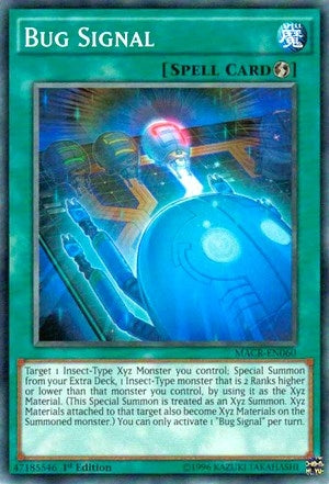 Image for Bug Signal (Maximum Crisis) (MACR-EN060) - YuGiOh