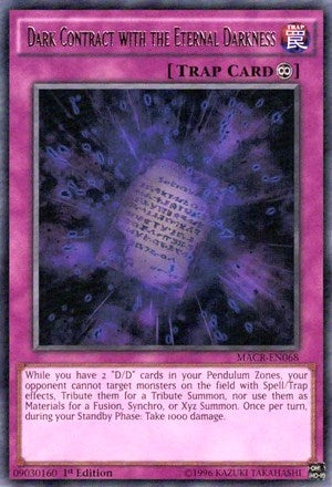 Image for Dark Contract with the Eternal Darkness (Maximum Crisis) (MACR-EN068) - YuGiOh