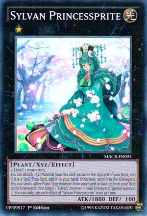 Image for Sylvan Princessprite (Maximum Crisis) (MACR-EN093) - YuGiOh