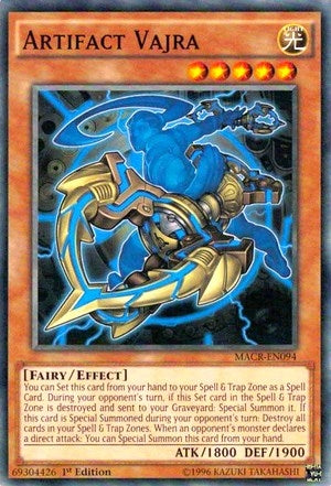 Image for Artifact Vajra (Maximum Crisis) (MACR-EN094) - YuGiOh