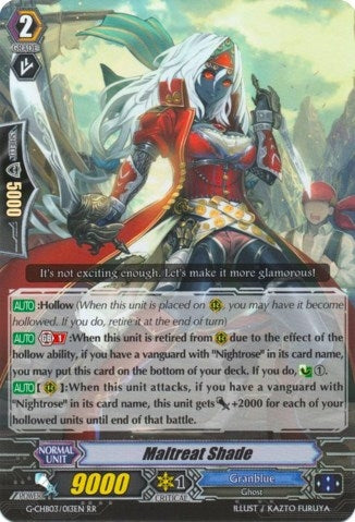 Image for Maltreat Shade (G-CHB03: Rummy Labyrinth Under the Moonlight) (G-CHB03/013EN) - Cardfight Vanguard