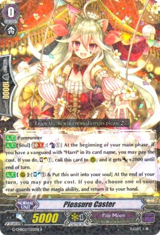 Image for Pleasure Caster (G-CHB03: Rummy Labyrinth Under the Moonlight) (G-CHB03/022EN) - Cardfight Vanguard