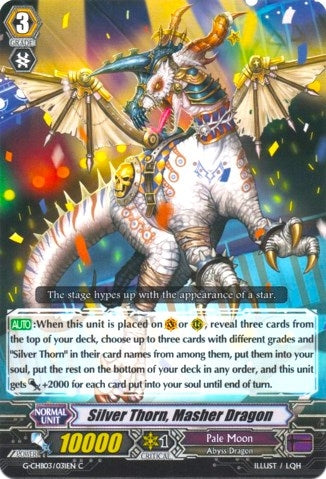 Image for Silver Thorn, Masher Dragon (G-CHB03: Rummy Labyrinth Under the Moonlight) (G-CHB03/031EN) - Cardfight Vanguard