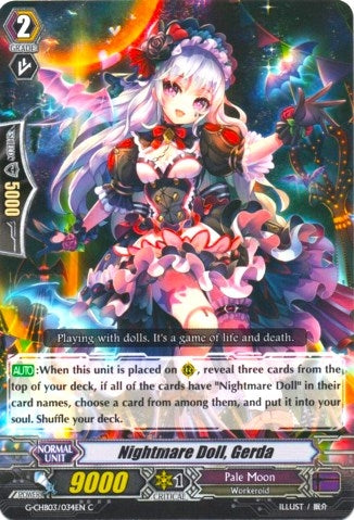 Image for Nightmare Doll, Gerda (G-CHB03: Rummy Labyrinth Under the Moonlight) (G-CHB03/034EN) - Cardfight Vanguard