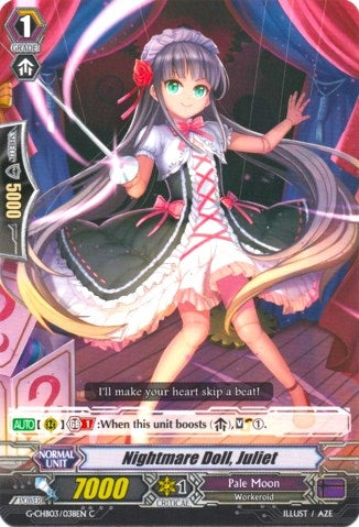 Image for Nightmare Doll, Juliet (G-CHB03: Rummy Labyrinth Under the Moonlight) (G-CHB03/038EN) - Cardfight Vanguard
