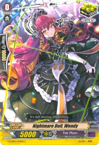 Image for Nightmare Doll, Wendy (G-CHB03: Rummy Labyrinth Under the Moonlight) (G-CHB03/041EN) - Cardfight Vanguard