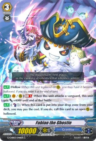 Image for Fabian the Ghostie (G-CHB03: Rummy Labyrinth Under the Moonlight) (G-CHB03/046EN) - Cardfight Vanguard