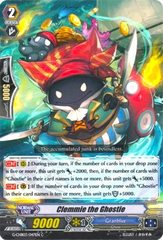Image for Clemmie the Ghostie (G-CHB03: Rummy Labyrinth Under the Moonlight) (G-CHB03/047EN) - Cardfight Vanguard