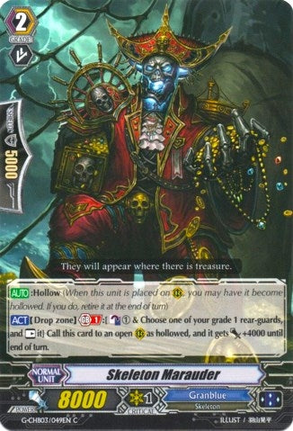 Image for Skeleton Marauder (G-CHB03: Rummy Labyrinth Under the Moonlight) (G-CHB03/049EN) - Cardfight Vanguard