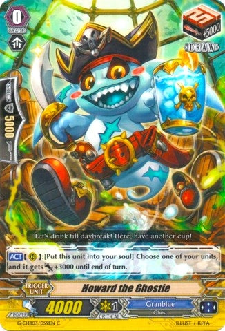 Image for Howard the Ghostie (G-CHB03: Rummy Labyrinth Under the Moonlight) (G-CHB03/059EN) - Cardfight Vanguard