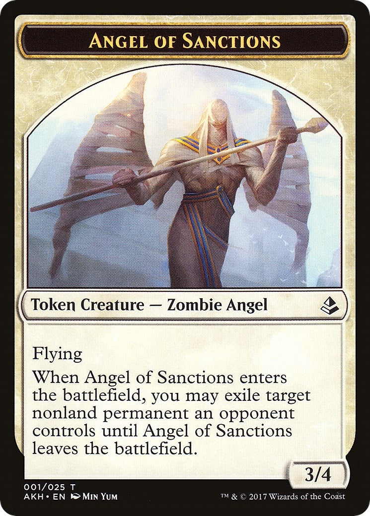 Image for Angel of Sanctions // Drake Double-Sided Token (Amonkhet) (1 // 18) - Magic: The Gathering
