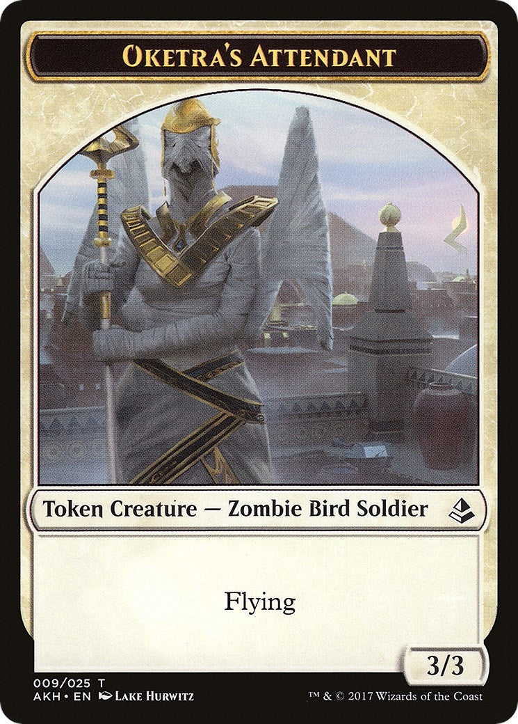 Image for Oketra's Attendant // Beast Token (Amonkhet) (9 // 21) - Magic: The Gathering
