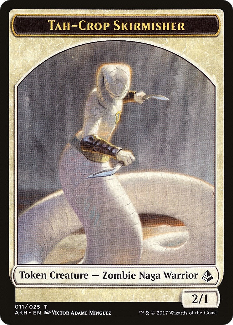 Image for Tah-Crop Skirmisher // Cat Double-Sided Token (Amonkhet) (11 // 16) - Magic: The Gathering