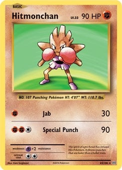 Image for Hitmonchan - 62/108 (XY Evolutions) (Deck Exclusives) (062/108) - Pokemon