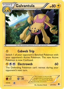 Image for Galvantula - 27/119 (XY Phantom Forces) (Deck Exclusives) (027/119) - Pokemon