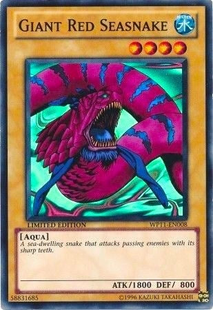 Image for Giant Red Seasnake (World Championship 2011 Card Pack) (WP11-EN008) - YuGiOh