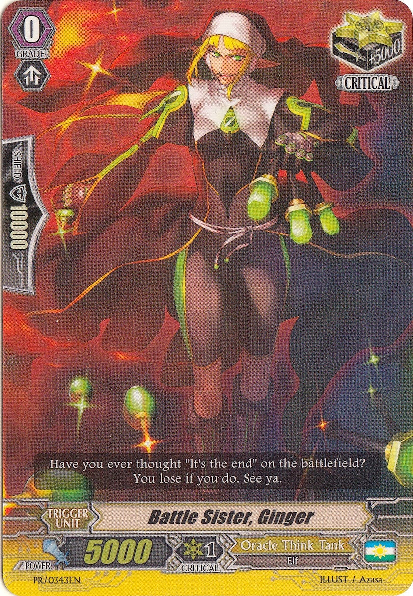 Image for Battle Sister, Ginger (Promo Cards) (PR/0343EN) - Cardfight Vanguard