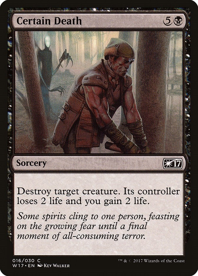 Image for Certain Death (Welcome Deck 2017) (16) - Magic: The Gathering