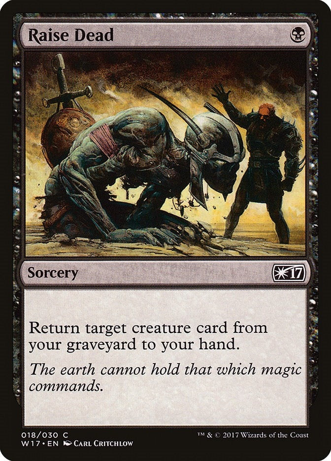 Image for Raise Dead (Welcome Deck 2017) (18) - Magic: The Gathering