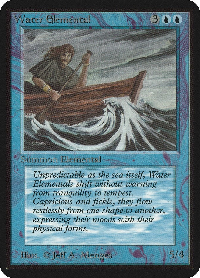 Image for Water Elemental (Alpha Edition) - Magic: The Gathering