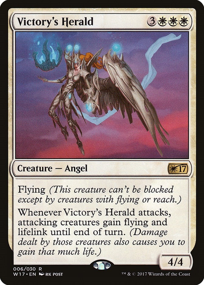 Image for Victory's Herald (Welcome Deck 2017) (6) - Magic: The Gathering