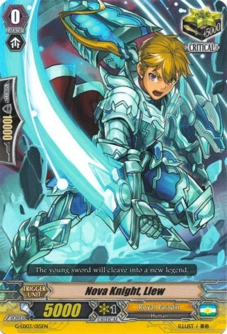 Image for Nova Knight, Llew (G-Legend Deck Vol.3: The Blaster) (G-LD03/015EN) - Cardfight Vanguard