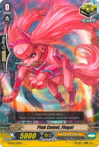 Image for Pink Comet, Flogal (G-Legend Deck Vol.3: The Blaster) (G-LD03/016EN) - Cardfight Vanguard