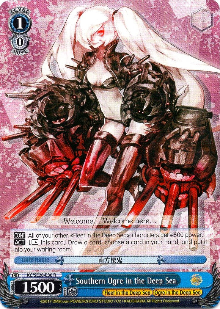 Image for Southern Ogre in the Deep Sea (Parallel Foil) (KanColle: Fleet in the Deep Sea, Sighted!) (KC/SE28-E30 R) - Weiss Schwarz