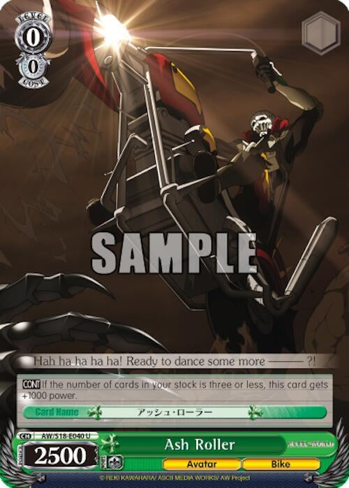 Image for Ash Roller (Accel World) (AW/S18-E040 U) - Weiss Schwarz