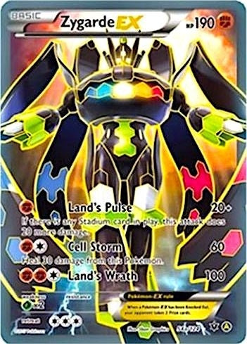 Image for Zygarde EX - 54a/124 (Alternate Art Promos) (054a/124) - Pokemon