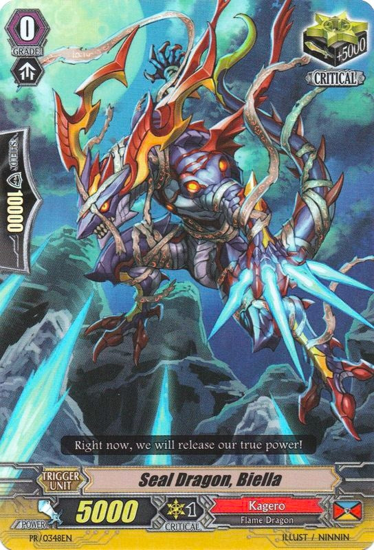 Image for Seal Dragon, Biella (Promo Cards) (PR/0348EN) - Cardfight Vanguard