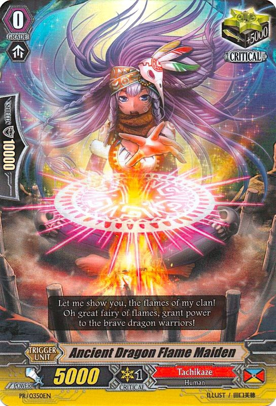 Image for Ancient Dragon Flame Maiden (Promo Cards) (PR/0350EN) - Cardfight Vanguard