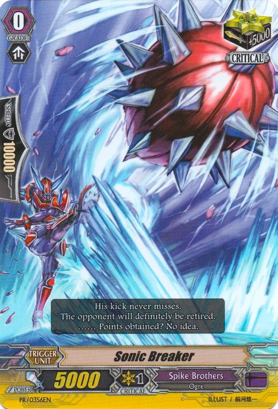 Image for Sonic Breaker (Promo Cards) (PR/0356EN) - Cardfight Vanguard