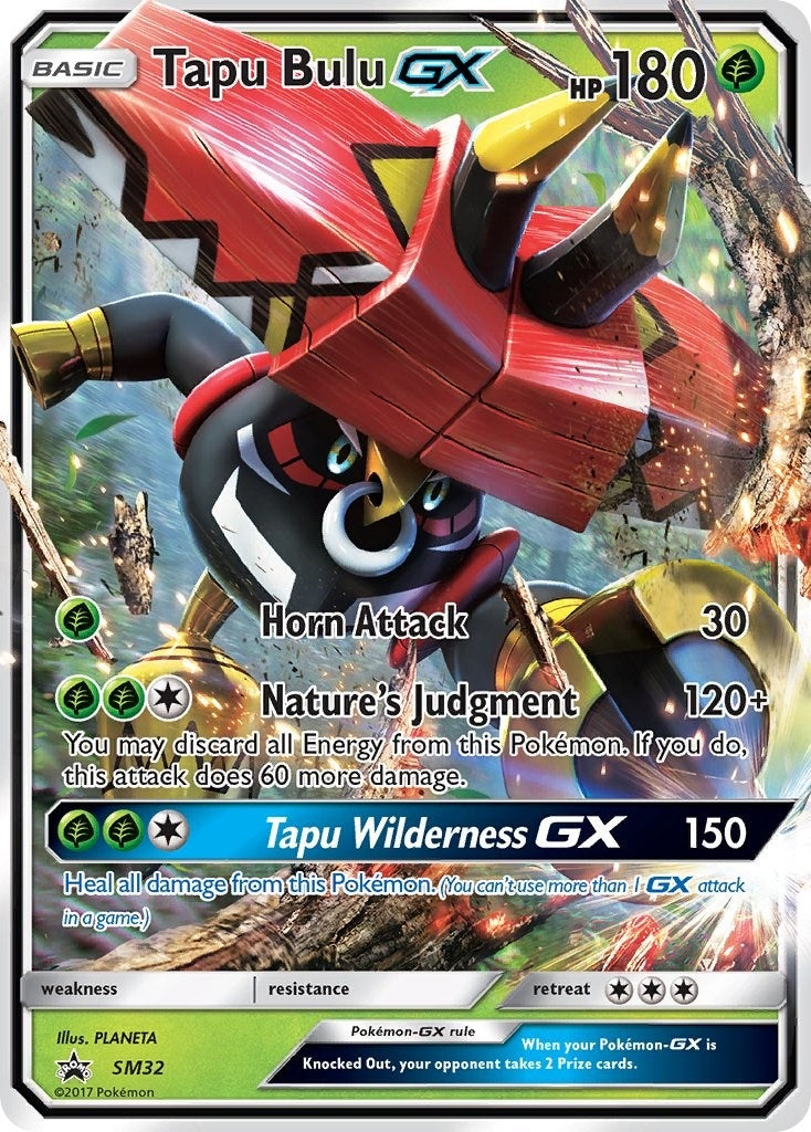 Image for Tapu Bulu GX - SM32 (SM Promos) (SM32) - Pokemon