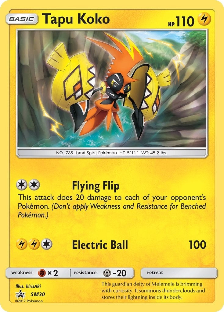 Image for Tapu Koko - SM30 (SM Promos) (SM30) - Pokemon