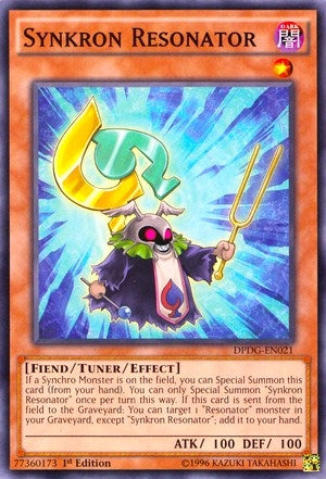 Image for Synkron Resonator (Duelist Pack: Dimensional Guardians) (DPDG-EN021) - YuGiOh