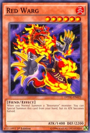 Image for Red Warg (Duelist Pack: Dimensional Guardians) (DPDG-EN025) - YuGiOh
