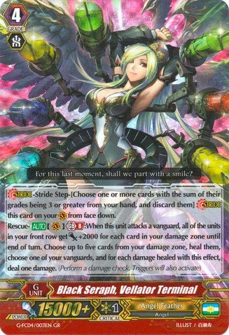 Image for Black Seraph, Vellator Terminal (G-FC04: Fighters Collection 2017) (G-FC04/003EN) - Cardfight Vanguard
